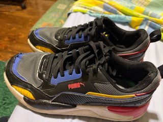 Zapatillas Puma Talla 43 Negras y Rojas
