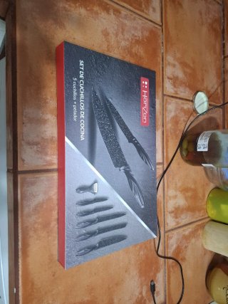 Set 5 Cuchillos Cocina Horizon + Pelador