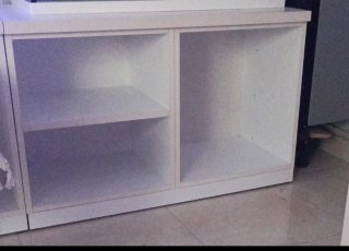Mueble de comedor blanco