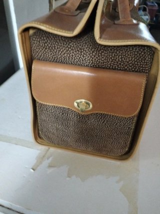Bolso de viaje vintage cuero