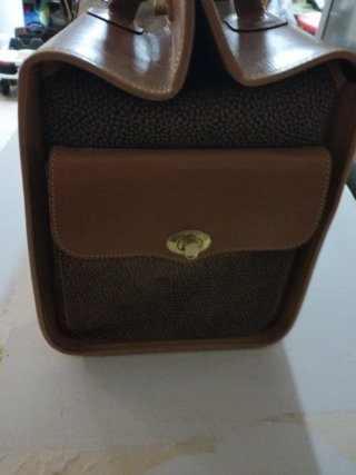 Bolso de viaje vintage cuero
