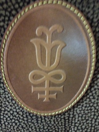 Bolso de viaje vintage cuero