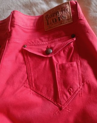Lois Jeans Vintage 90's/Capri Denim Rojo/W30 o 38.