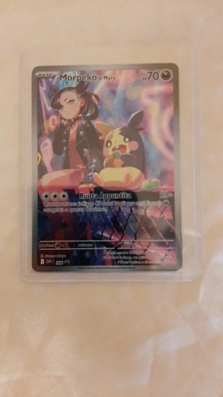 Carta Pokémon Morpeko di Mary - Base