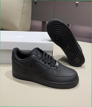 Nike Air Force 1 Negras Talla 37.5