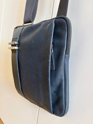 Tracolla Piquadro Pelle Nera
