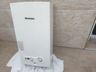 Calentador Junkers Gas Automático Blanco