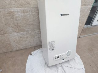 Calentador Junkers Gas Automático Blanco