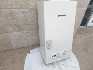 Calentador Junkers Gas Automático Blanco