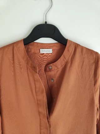 Abito donna arancione taglia unica tg S