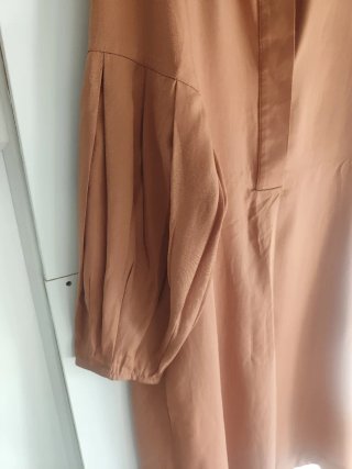 Abito donna arancione taglia unica tg S