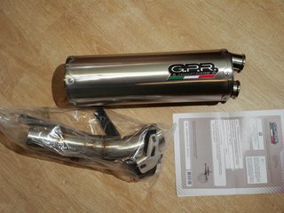 Escape GPR BMW R1200GS 2010-2012 nuevo homologado