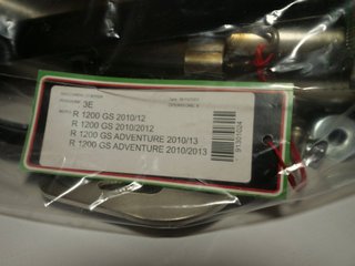 Escape GPR BMW R1200GS 2010-2012 nuevo homologado