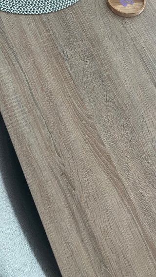 SKLUM Mess Comedor Rectangular madera cristal 190