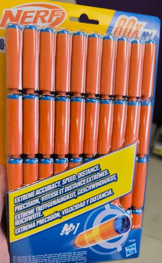 Pack 80 Dardos Nerf N1