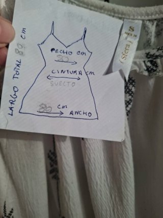 Vestido Verano para playa o piscina Talla S