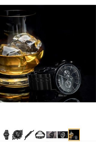 Reloj Akribos XXIV Hombre AK782BK Negro