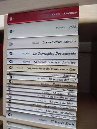Colección competa de Roberto Bolaño