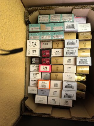 Cajas de Tinte para Cabello Variadas