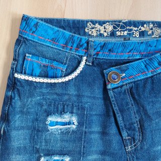 Nuevo Desigual Falda vaquera Talla 38