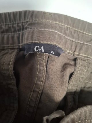 Pantalones cargo hombre talla XL verde