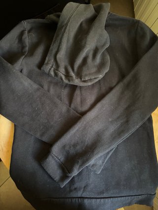 Felpa Terranova Nera con Zip