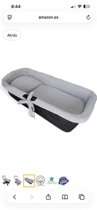 Funda capazo muselina