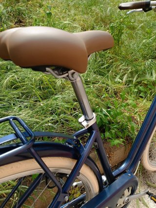 Bicicleta Urbana Btwin Azul