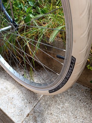Bicicleta Urbana Btwin Azul