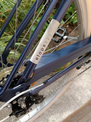 Bicicleta Urbana Btwin Azul
