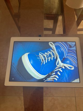Tablet Lenovo Blanca