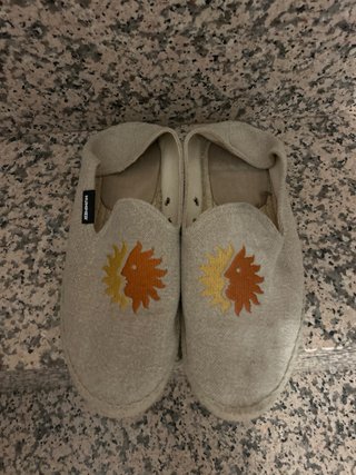 Alpargatas Humpier Beige con Diseño Sol