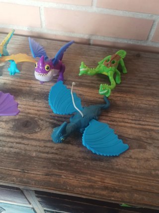 Lote dinosaurios de juguete