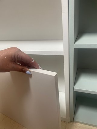 Cabecero IKEA con almacenaje y lámparas