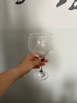 Copa de cóctel de cristal
