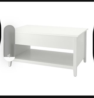 Mesa elevable Ikea blanca