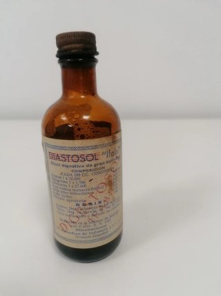 Antiguo frasco Digestosol Instituto Farmacobiologi