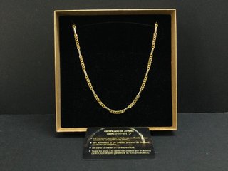 E733508-0 CADENA ORO 18K 23CM
