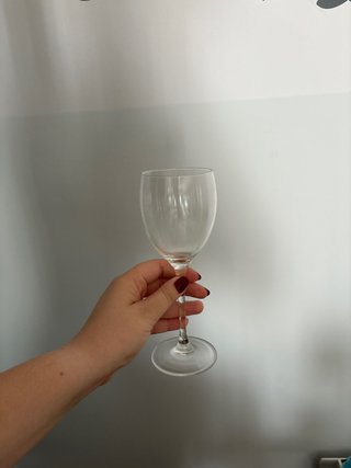 Copas de vino clásicas de cristal