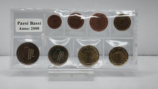 Serie Euro Paesi Bassi 2008 FDC