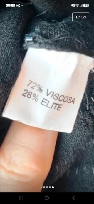 Top Donna Elena perline ricamato a mano