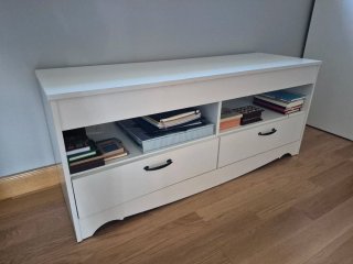Conjunto Muebles Salón: Vitrina, Aparador, Estante