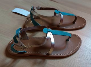 Nuevo White Sun sandalias Talla 39