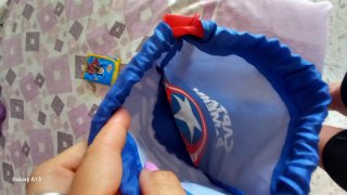 Zainetto Capitan America e Portafoglio Superman