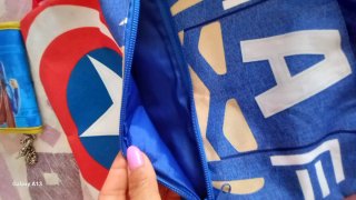 Zainetto Capitan America e Portafoglio Superman