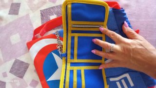 Zainetto Capitan America e Portafoglio Superman