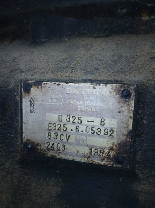 Motor Diésel MWM Diter D325-6 (6 Cilindros)