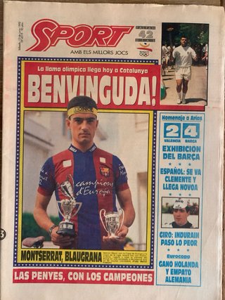Lote Prensa JJOO Barcelona 92