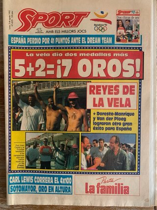 Lote Prensa JJOO Barcelona 92