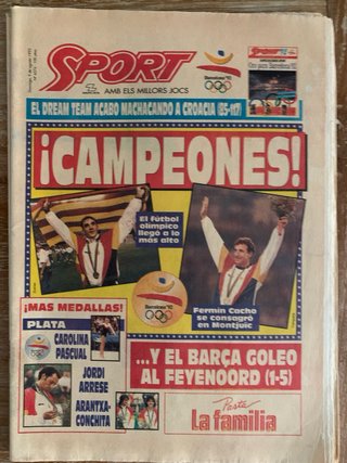 Lote Prensa JJOO Barcelona 92